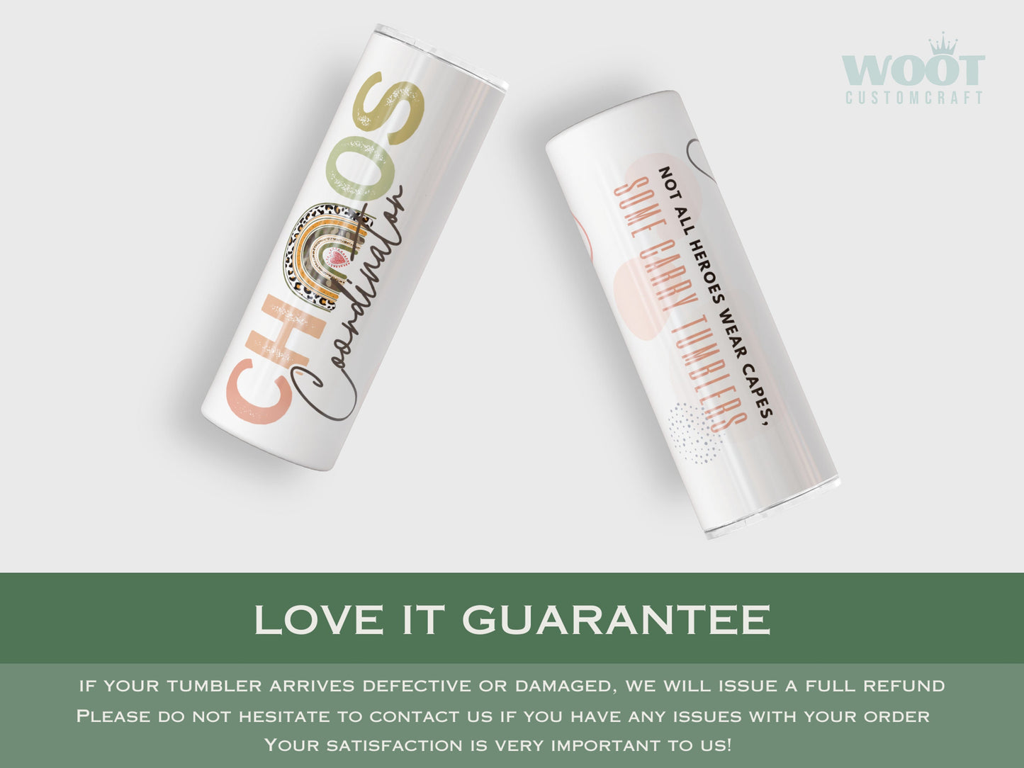 Personalized Chaos Coordinator Tumbler - Gift for Teachers and Day Care Bosses