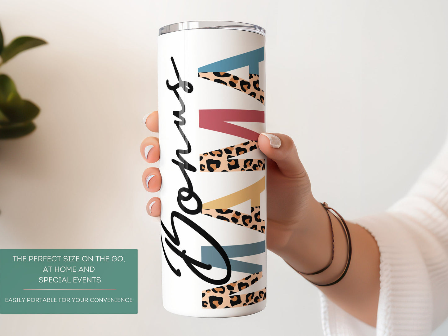 Personalized Bonus Mama Tumbler with Kids' Names - Thoughtful Gift Travel Cup for Bonus Moms