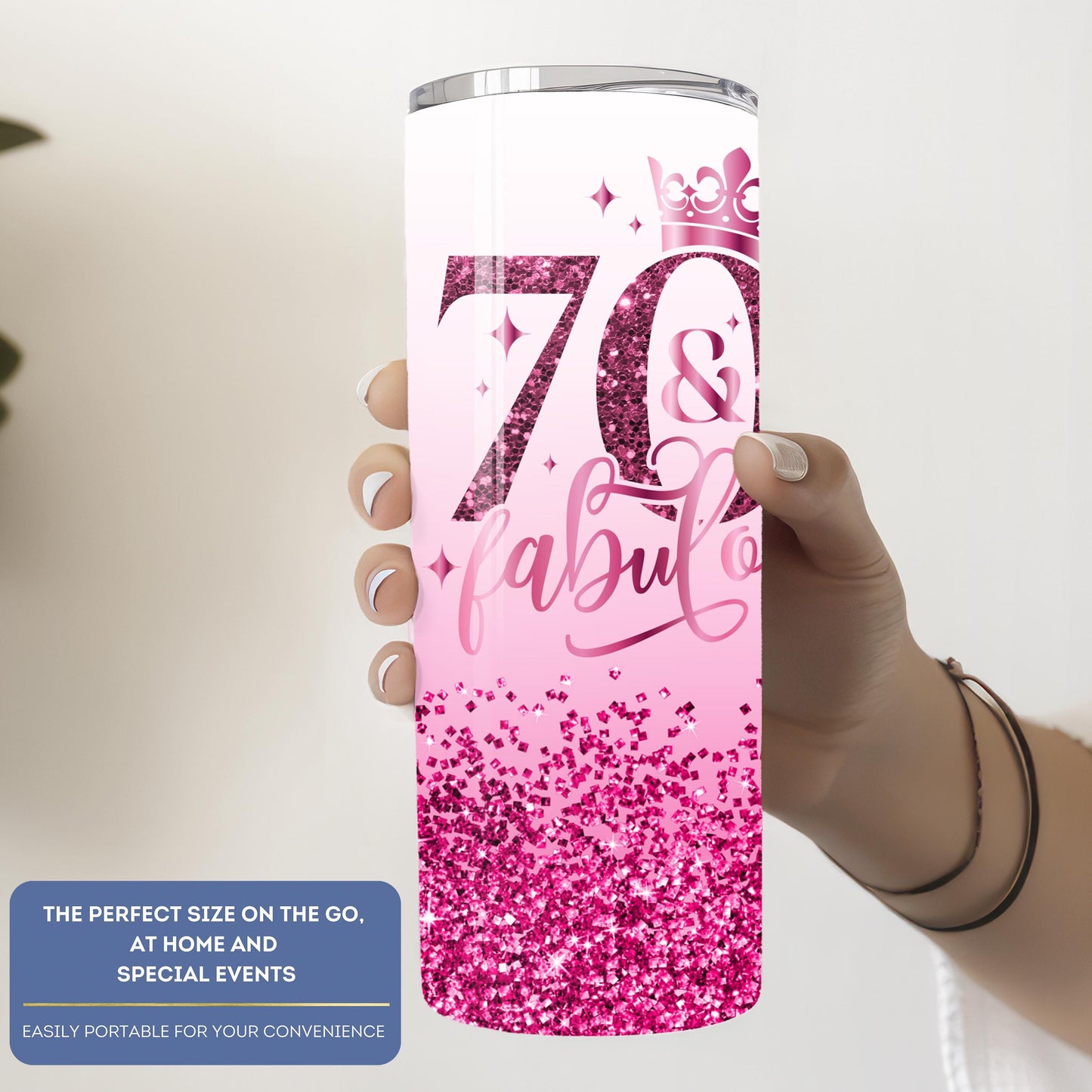 70 and fabulous tumbler