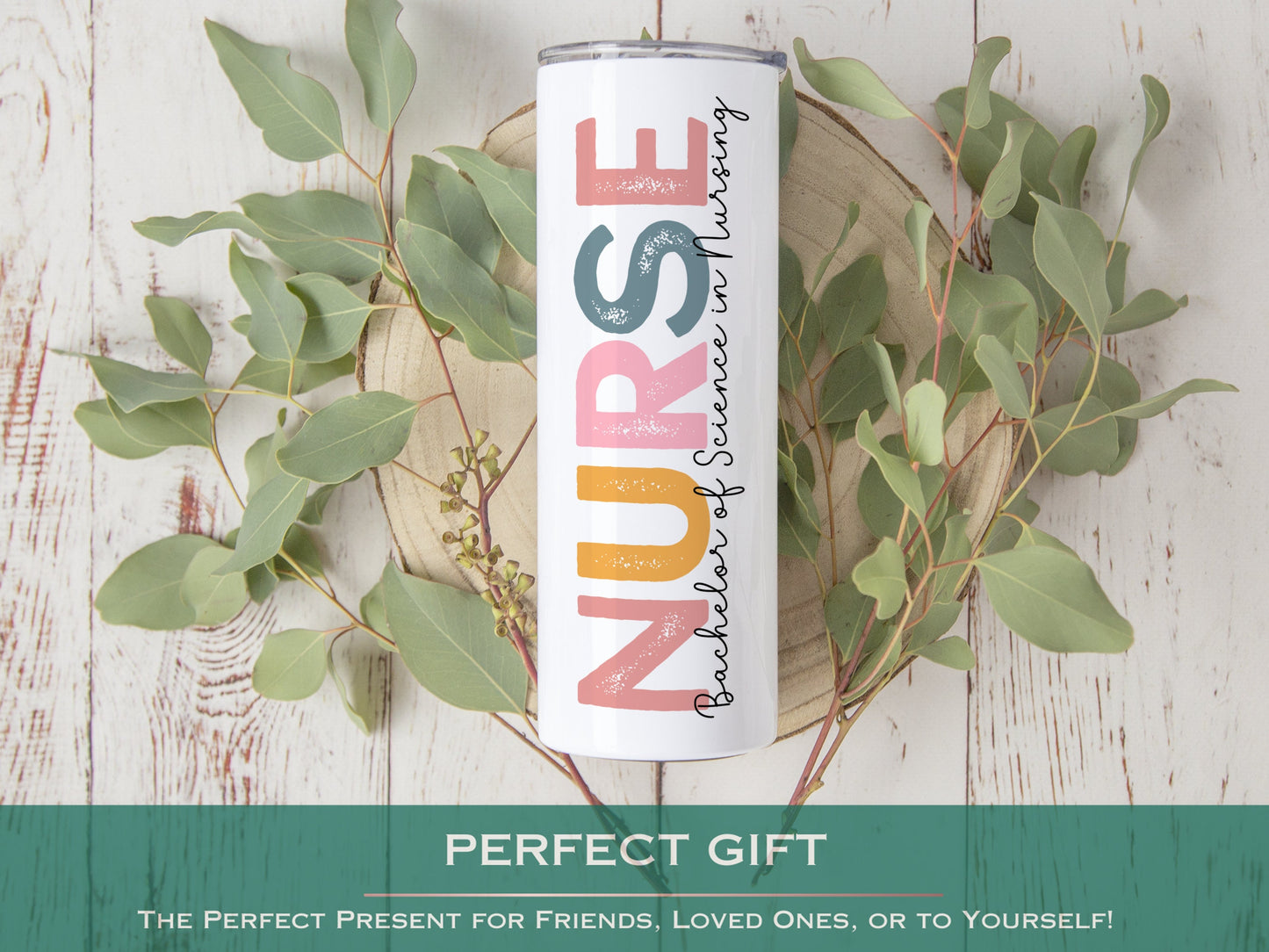 Bachelor of Nursing Gift Personalized, BSN Nursing Graduation Tumbler, Custom Nursing Degree Cup, Bachelor Of Science In Nursing Graduation