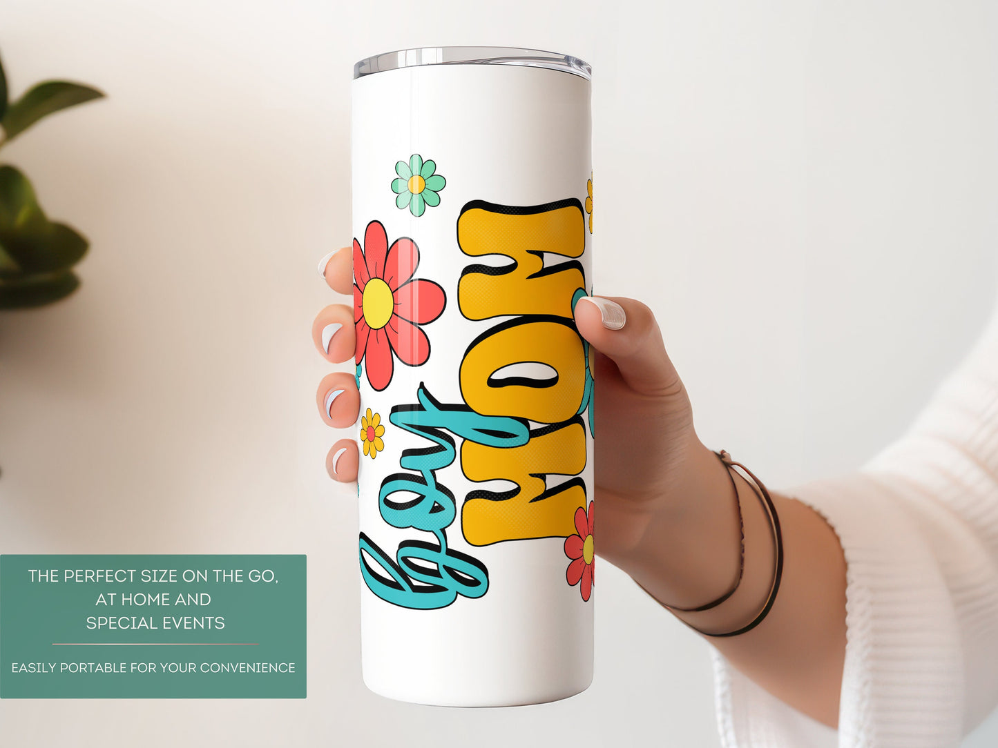 Personalized Boy Mama Tumbler - Custom Gift from Son for Moms