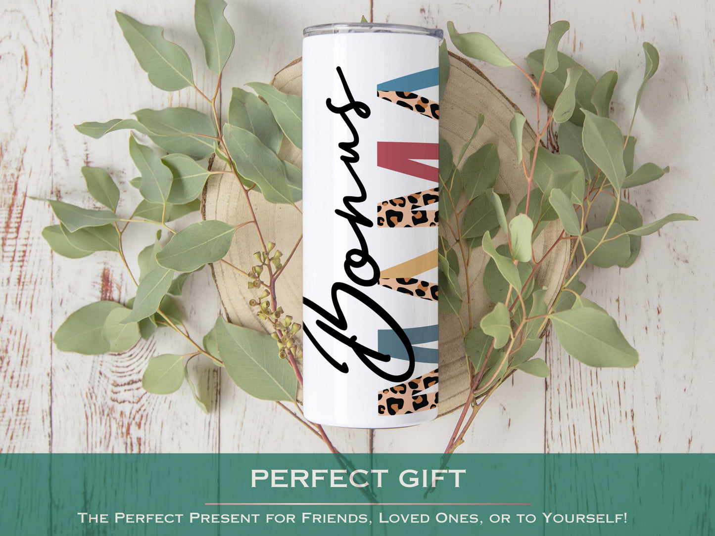 Personalized Bonus Mama Tumbler with Kids' Names - Thoughtful Gift Travel Cup for Bonus Moms
