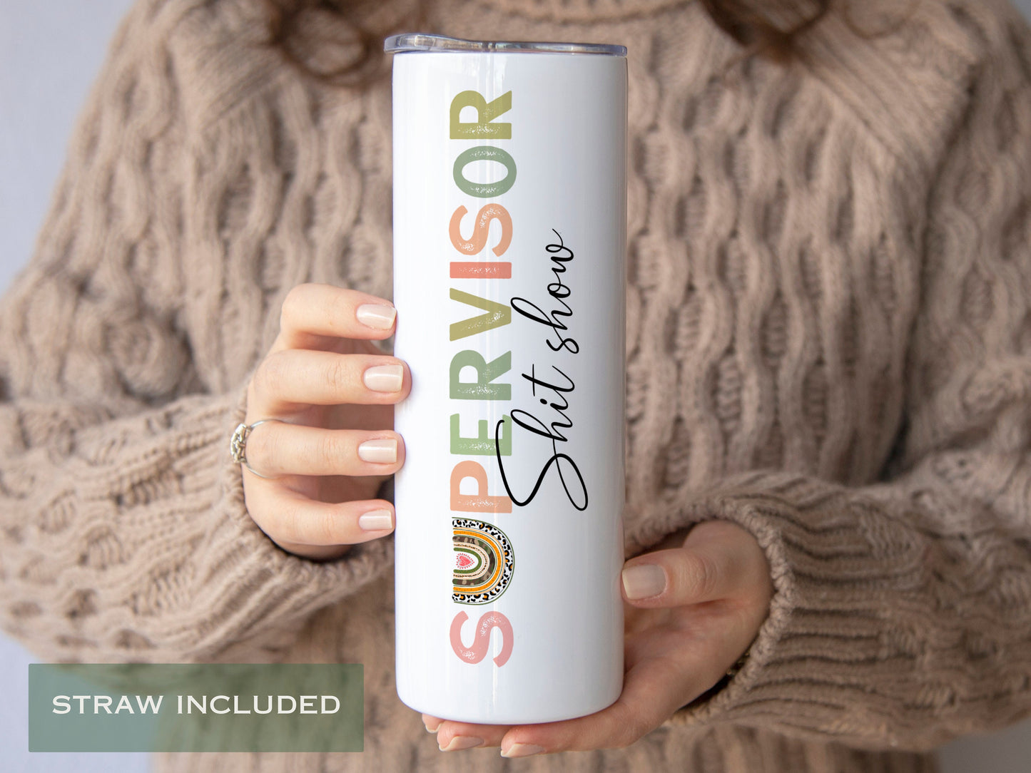 Shit Show Supervisor Tumbler - Unique Gift for Women Supervisors