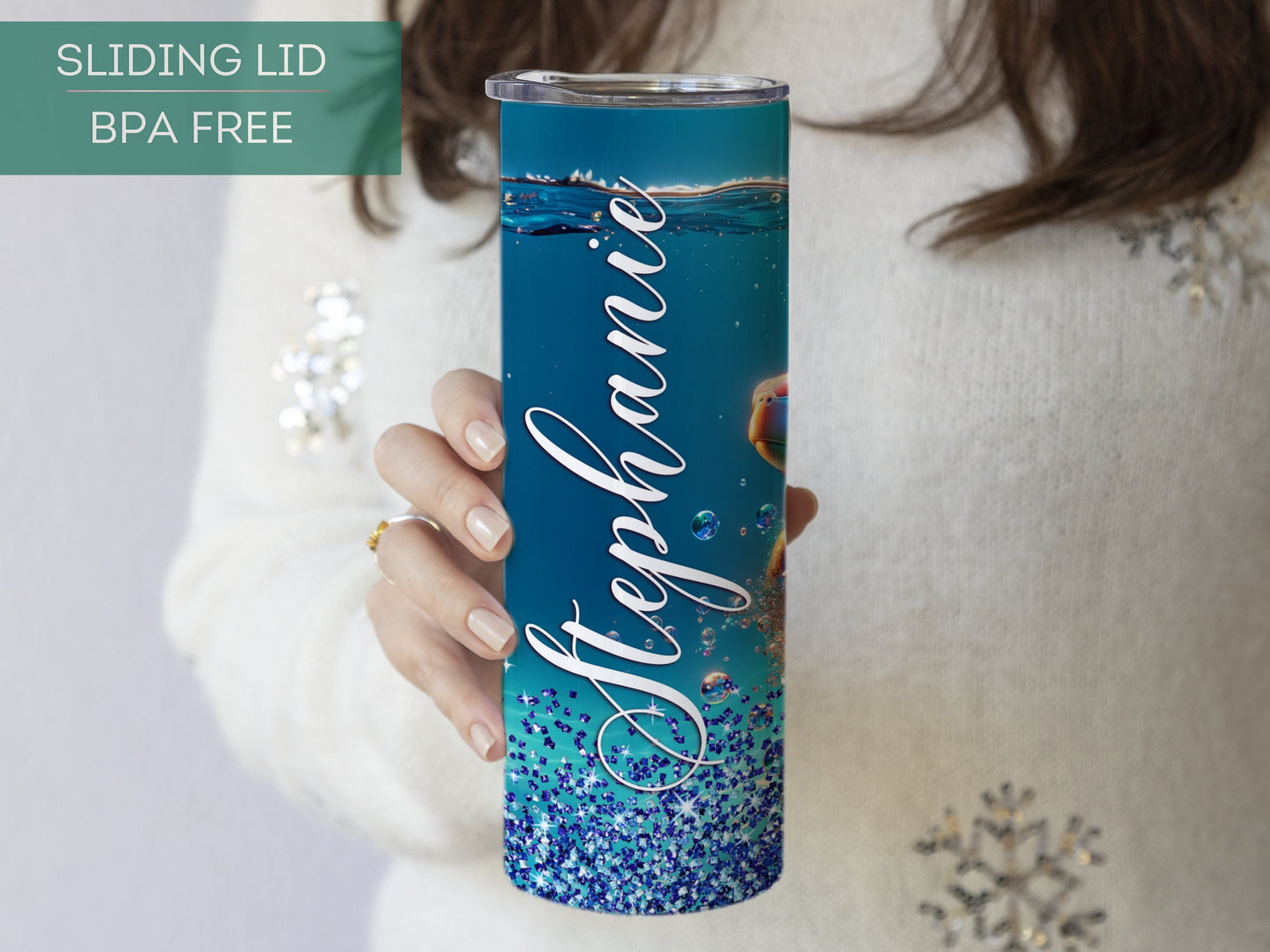 Personalized Sea Turtle Tumbler - Perfect Gift for Turtle Lovers and Unique Travel Cup for Her