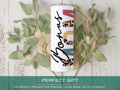 Personalized Bonus Mom Tumbler - Custom Gift with Kids' Names