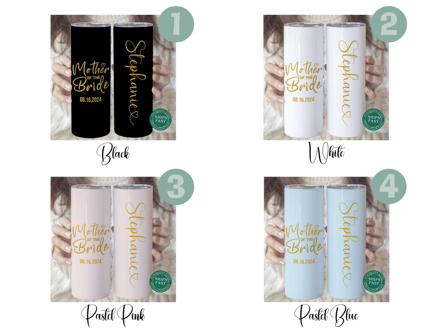 Mother of the Bride Tumbler Personalized, Mother of Bride Cup, Mother of the Groom Tumbler, Mother of the Bride Gift, Mother Bride Tumbler