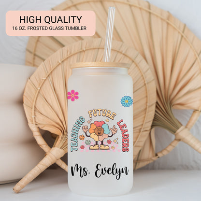 Personalized Teacher Cup - Future Leaders Tumbler for Teacher Appreciation