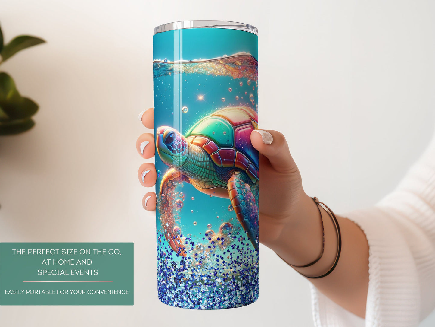Personalized Sea Turtle Tumbler - Perfect Gift for Turtle Lovers and Unique Travel Cup for Her