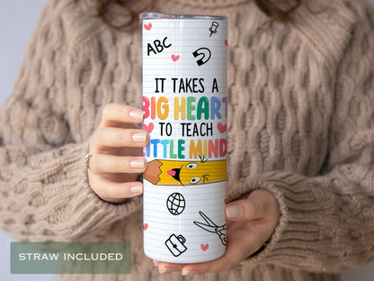 Personalized Teacher Tumbler - Custom Travel Cup for Teacher Appreciation