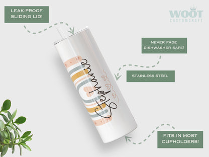 Custom BCBA Tumbler - Personalized Behavior Analyst Graduation Gift for Women
