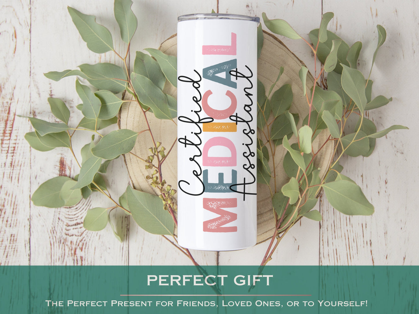 Personalized CMA Tumbler - Custom Certified Medical Assistant Cup Perfect Graduation Gift for Nurses