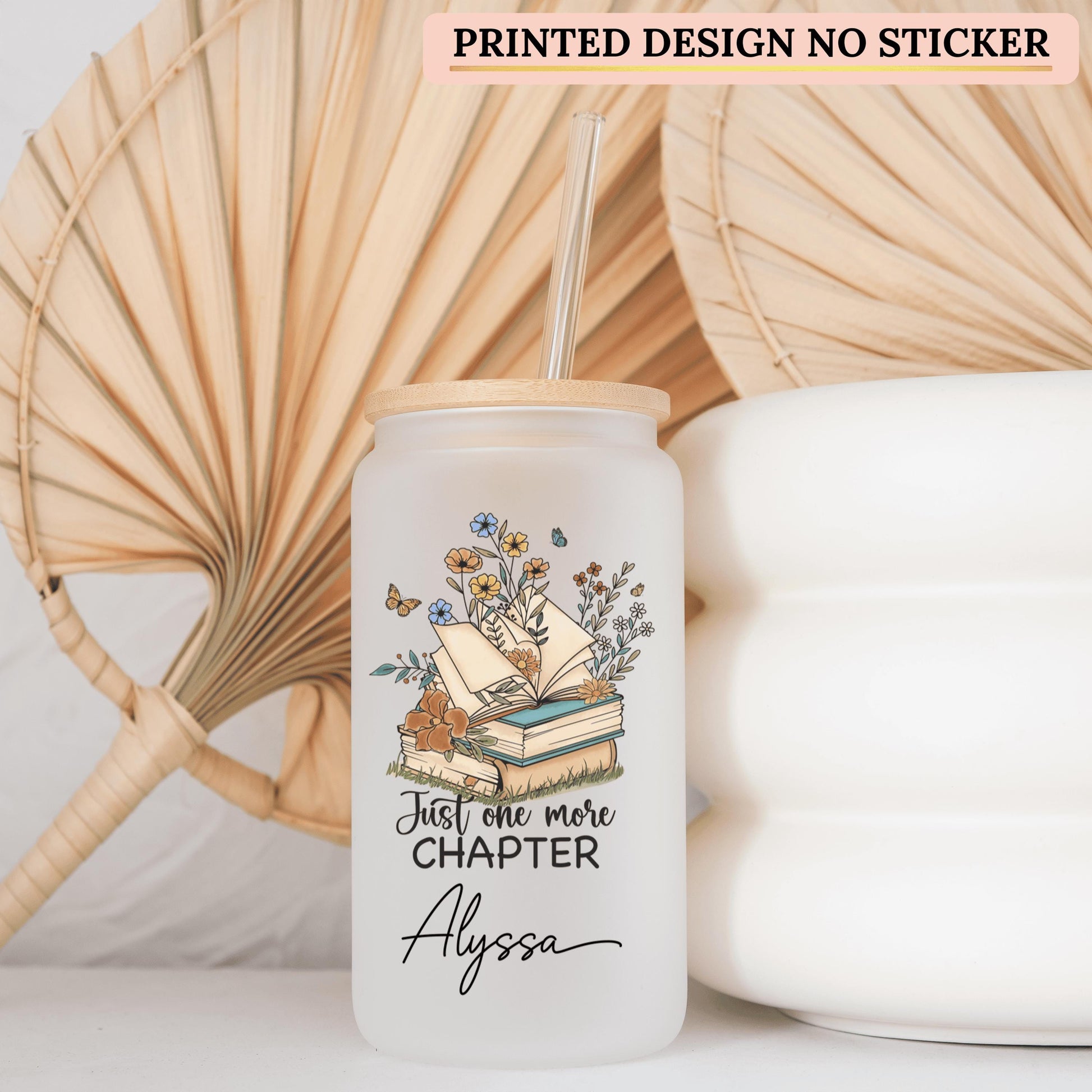Personalized book lover gift featuring a custom name and literary-themed design perfect for daily use