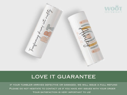 Personalized RBT Tumbler - Custom Gift for Behavior Therapists