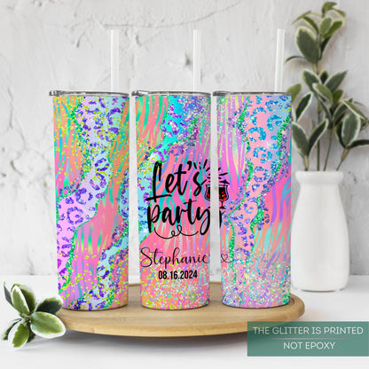 Personalized Party Tumbler - Custom Travel Cup for Celebrations