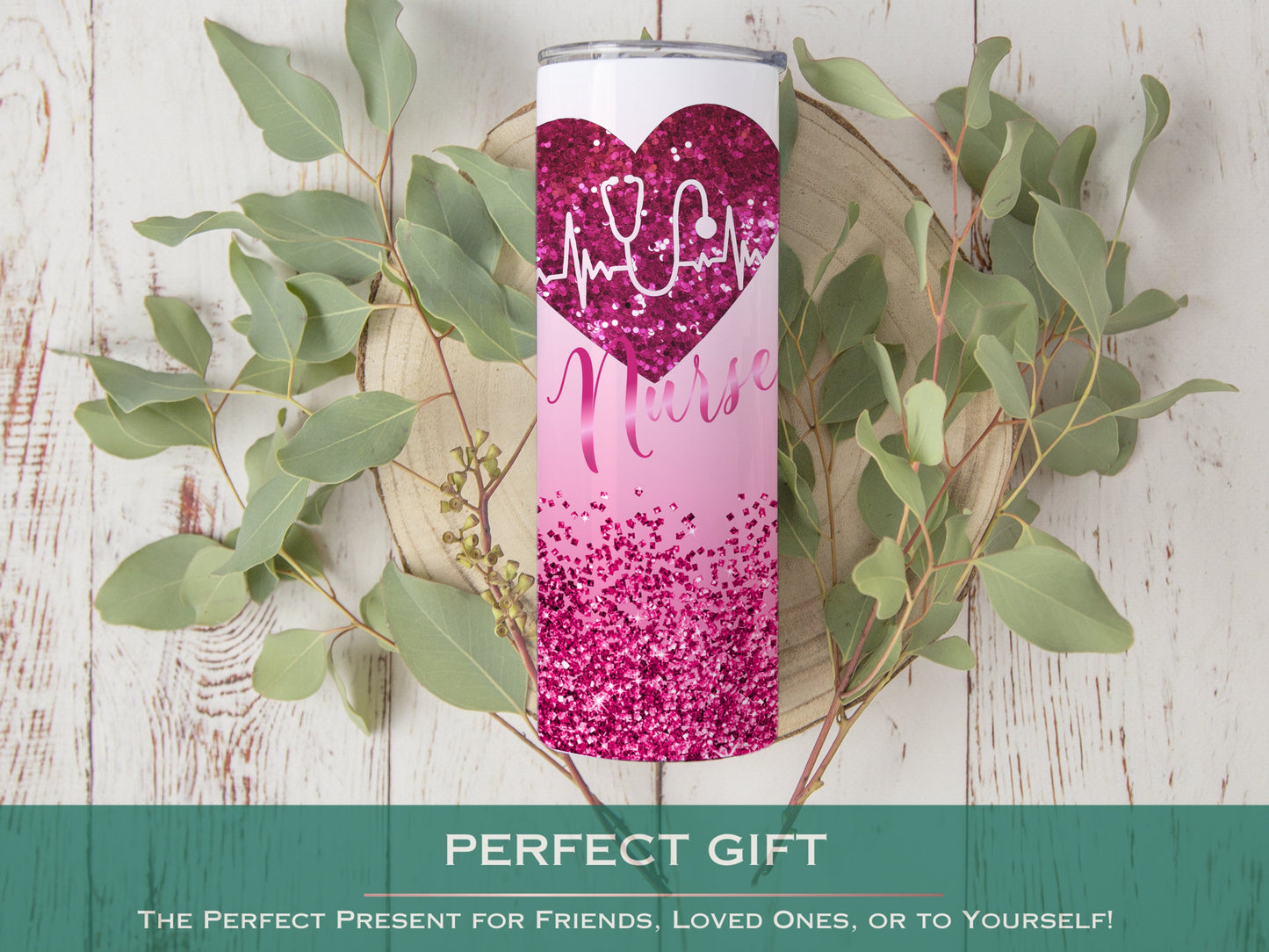 Personalized Nurse Tumbler - RN Graduation Gift for Nursing Students