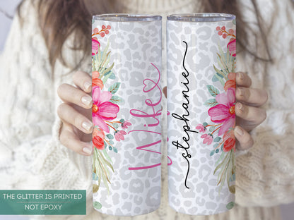 Personalized Wife Tumbler - Custom Travel Cup for Birthday Appreciation Gift