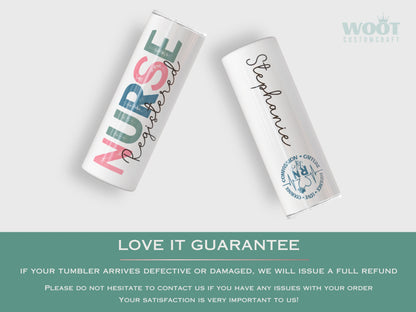 Personalized RN Tumbler - Custom Registered Nurse Graduation Gift | Ideal Cup for RNs
