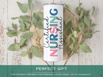 CNA Tumbler Personalized, CNA Nurse Gift, Custom CNA Nurse Tumbler, Cna Tumbler Cup, Certified Nursing Assistant Tumbler, Cna Gift For Cna