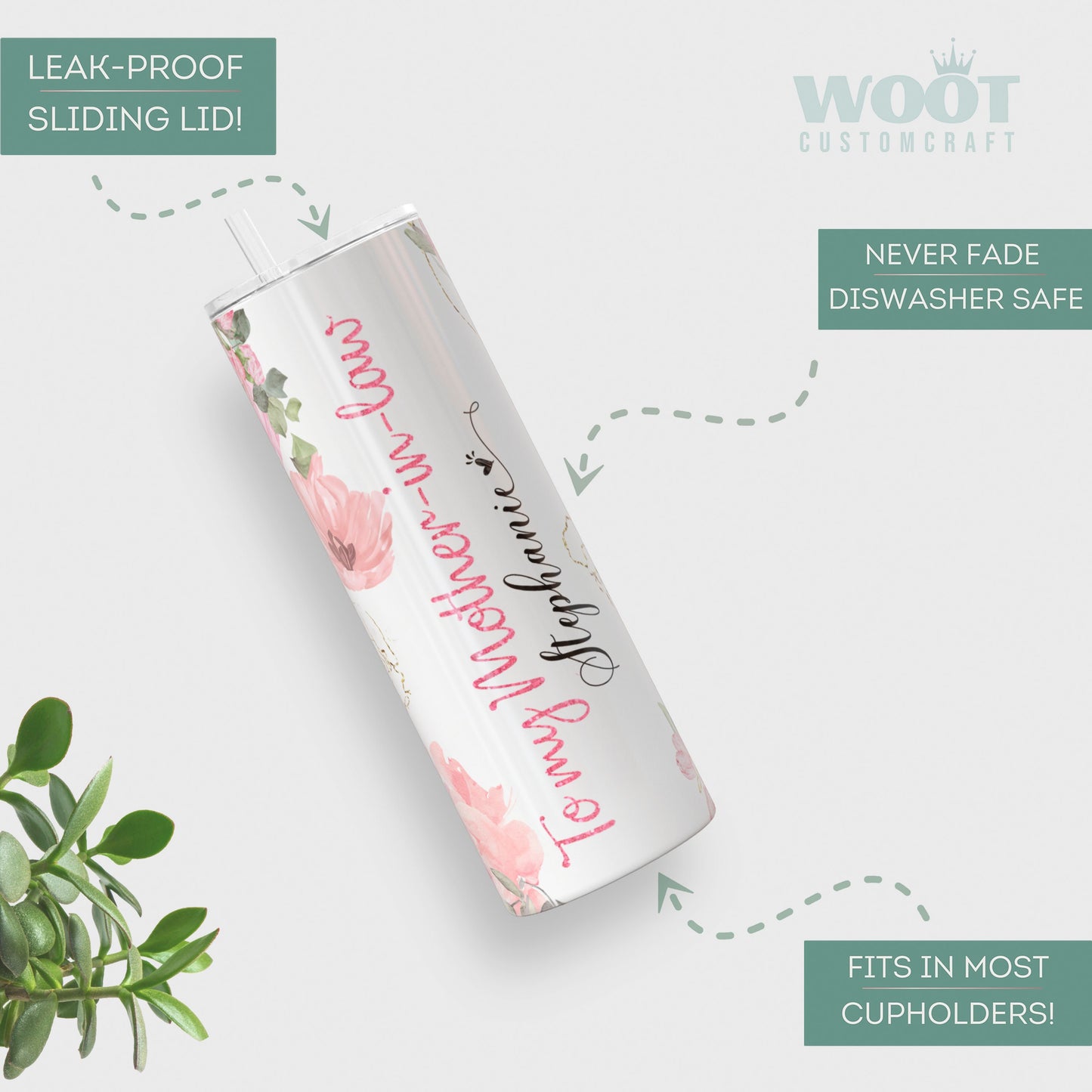 Personalized Tumbler for Mother-in-Law - Unique Gift from Son or Daughter-in-Law