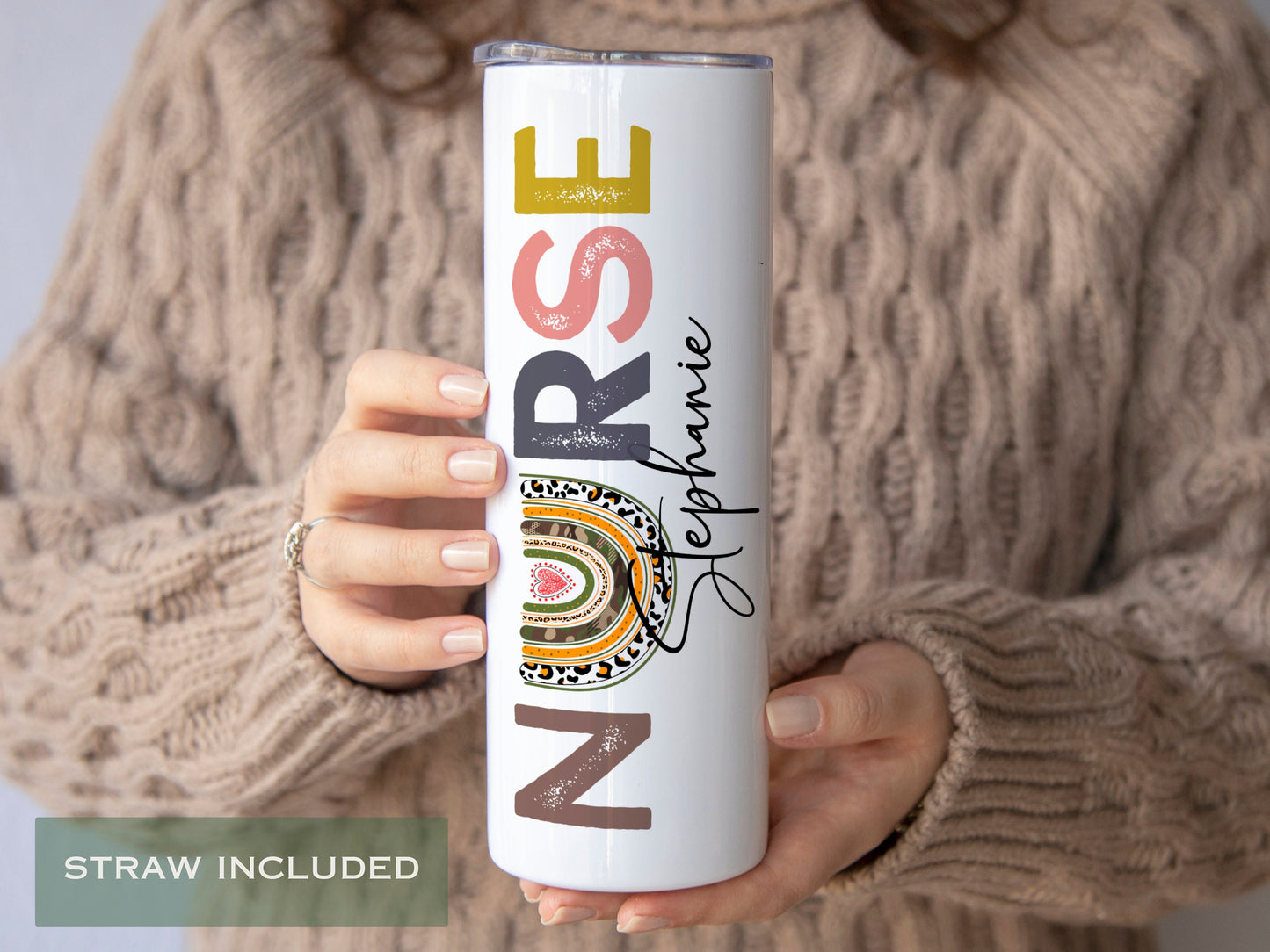 Personalized Nurse Tumbler - Graduation or Appreciation Gift