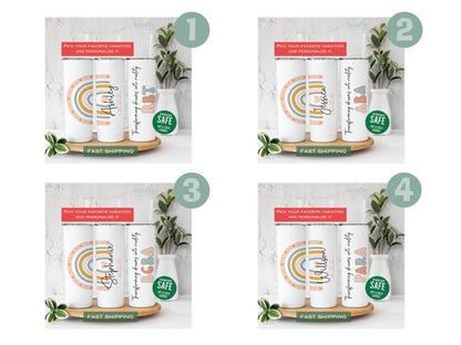 Personalized RBT Tumbler - Custom Gift for Behavior Therapists