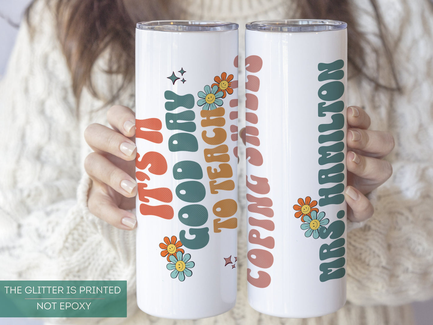 Personalized School Counselor Tumbler - Retro Gift for Psychologists and Therapists