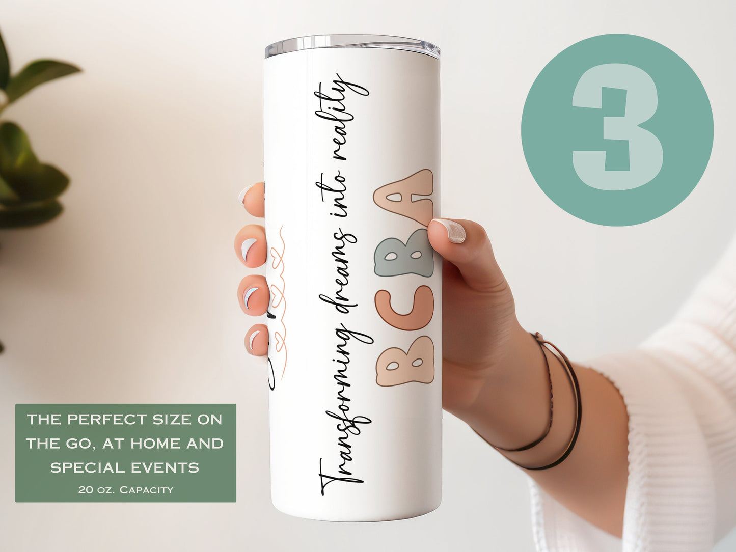 Personalized RBT Tumbler - Custom Gift for Behavior Therapists