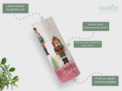 Personalized Nutcracker Tumbler - Unique Holiday Gift for Christmas Lovers