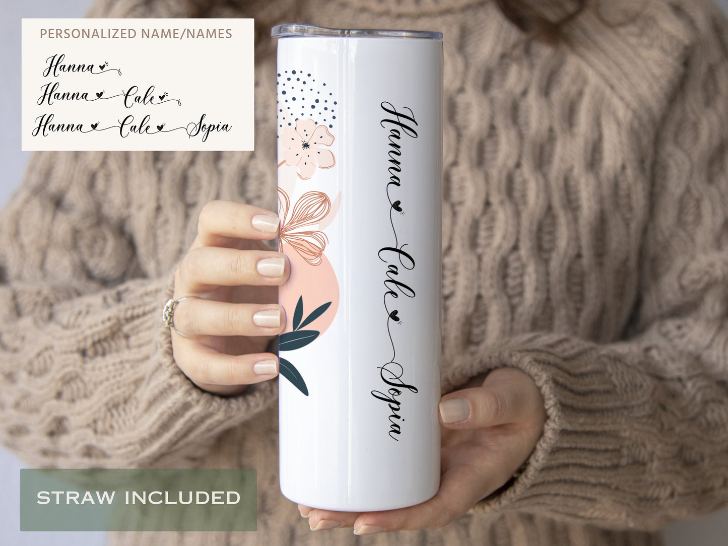 Personalized Mama Tumbler with Kids' Names - Perfect Mother's Day or Birthday Gift for Mom