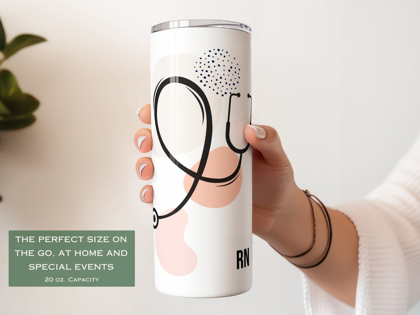 Personalized Nurse Tumbler - Graduation or Appreciation Gift