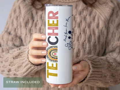 Personalized Teacher Travel Mug - Custom Gift for Teacher Appreciation