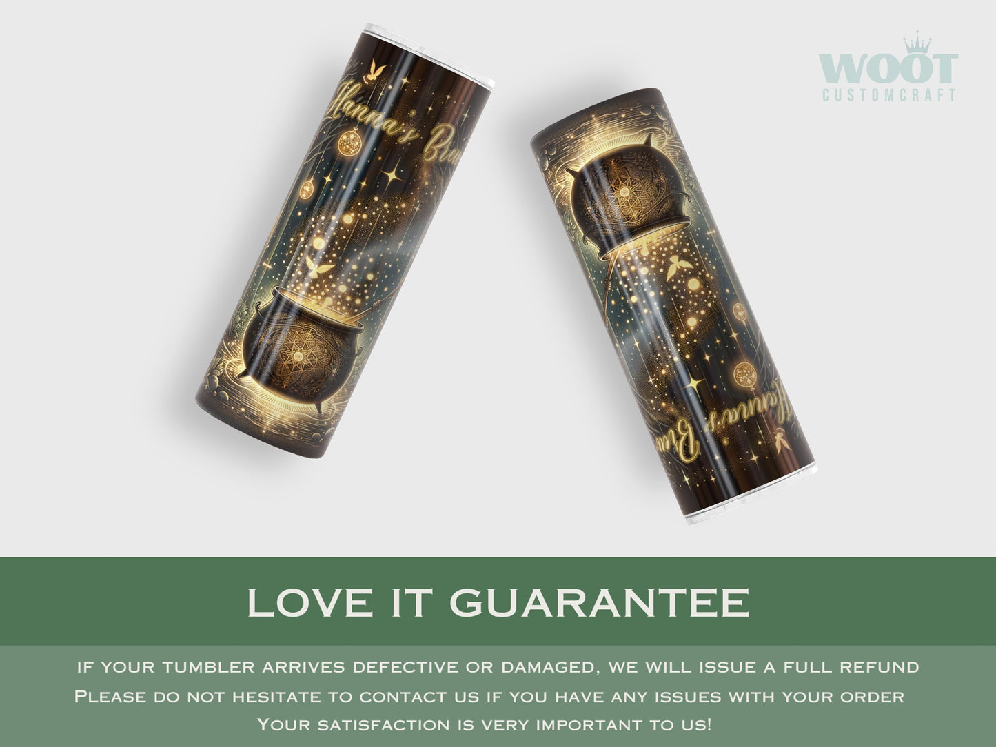 Personalized Witches Brew Tumbler - Halloween Gift for Witch Lovers