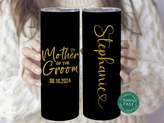 Mother Of The Groom Tumbler Personalized, Mother Of Groom Cup, Mother Of The Bride Tumbler, Mother Of The Groom Gift, Mother Groom Tumbler