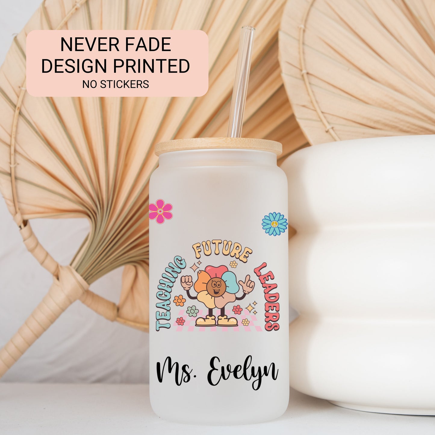 Personalized Teacher Cup - Future Leaders Tumbler for Teacher Appreciation