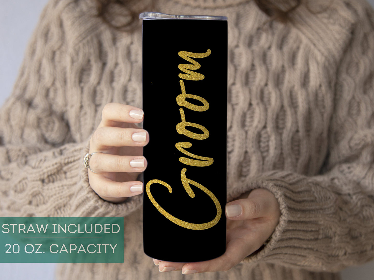 Personalized Bride Tumbler - Custom Wedding Gift for Bride and Groom