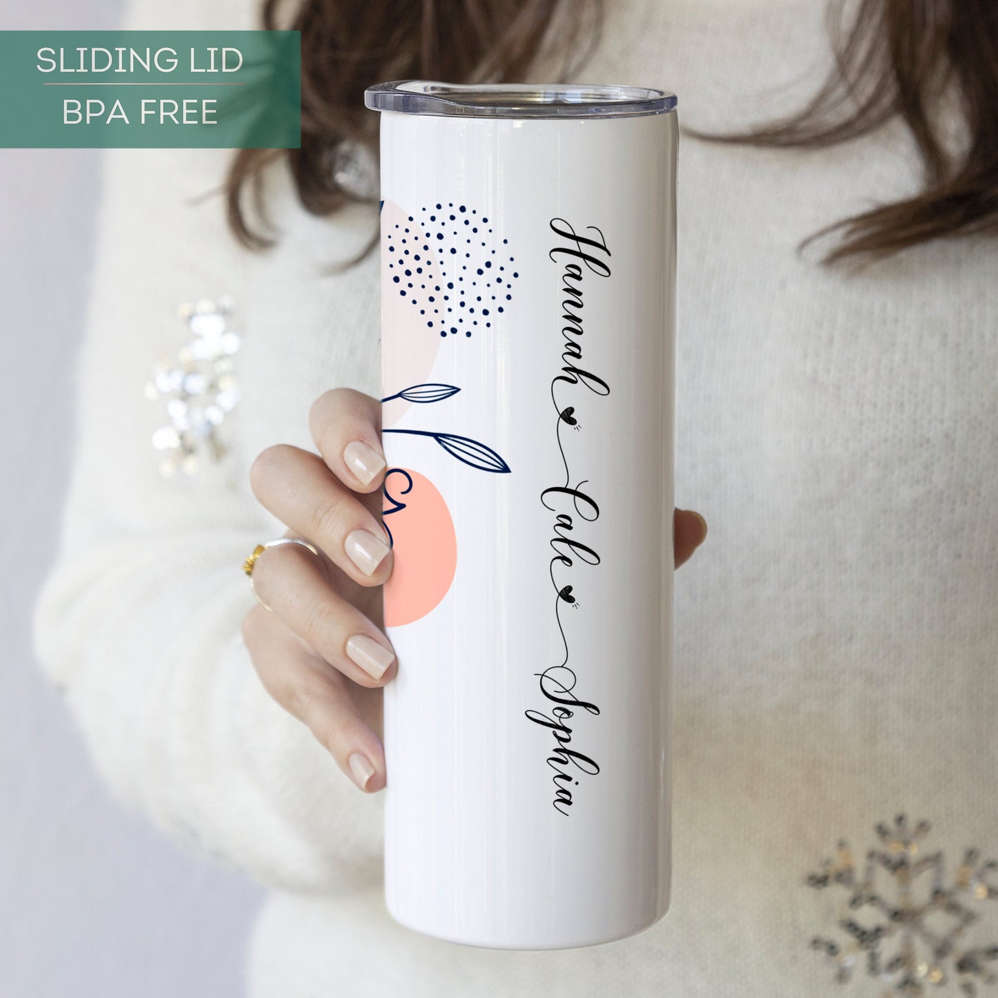 Personalized Auntie Tumbler - Unique Gift for Aunts | Perfect for Birthdays & New Aunts