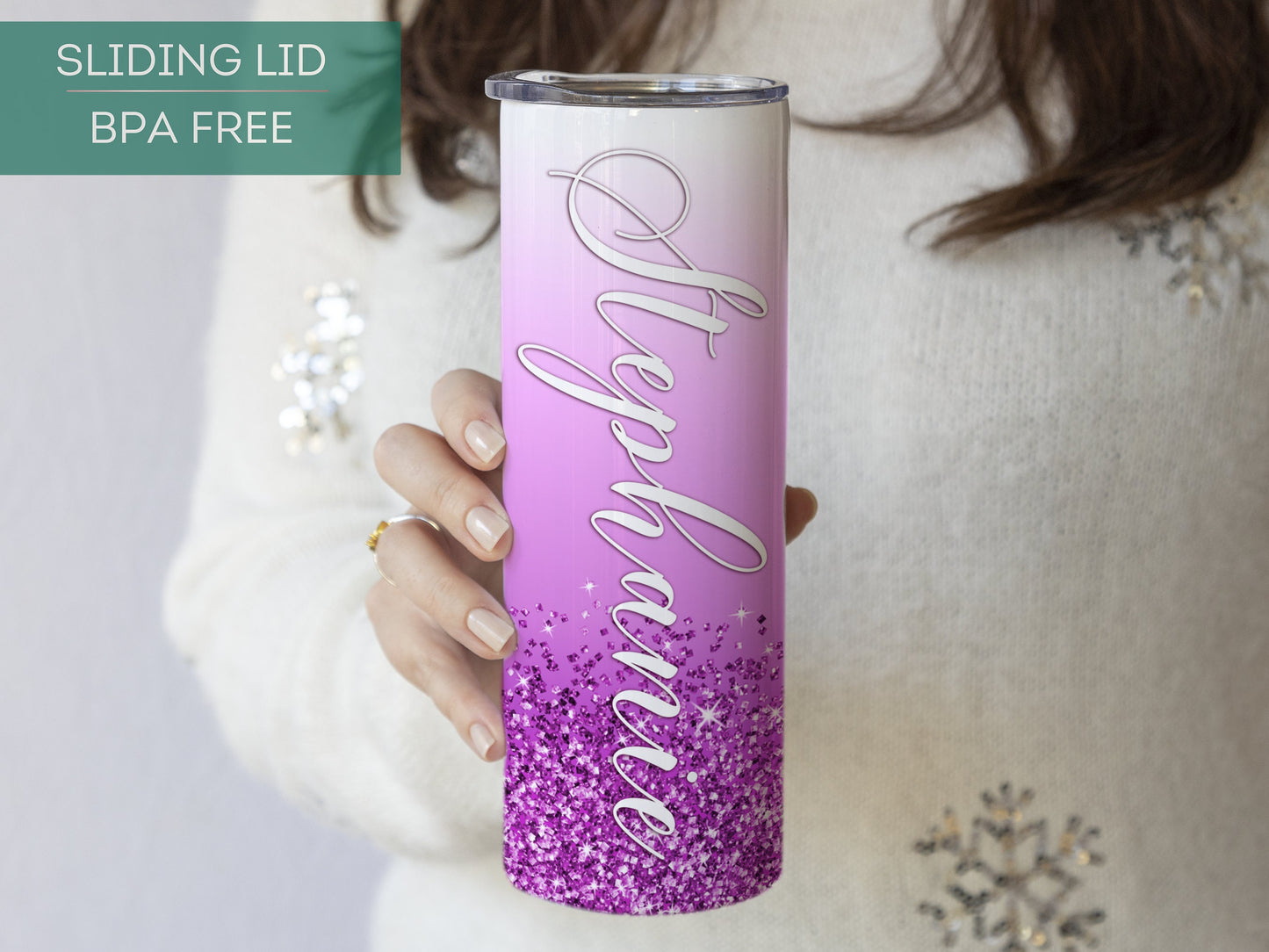 Personalized 70th Birthday Tumbler - Fabulous Custom Cup for Her