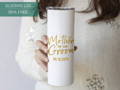 Mother Of The Groom Tumbler Personalized, Mother Of Groom Cup, Mother Of The Bride Tumbler, Mother Of The Groom Gift, Mother Groom Tumbler