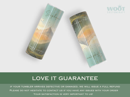 Personalized Camping Tumbler - Custom Camper Gift for Family Vacations