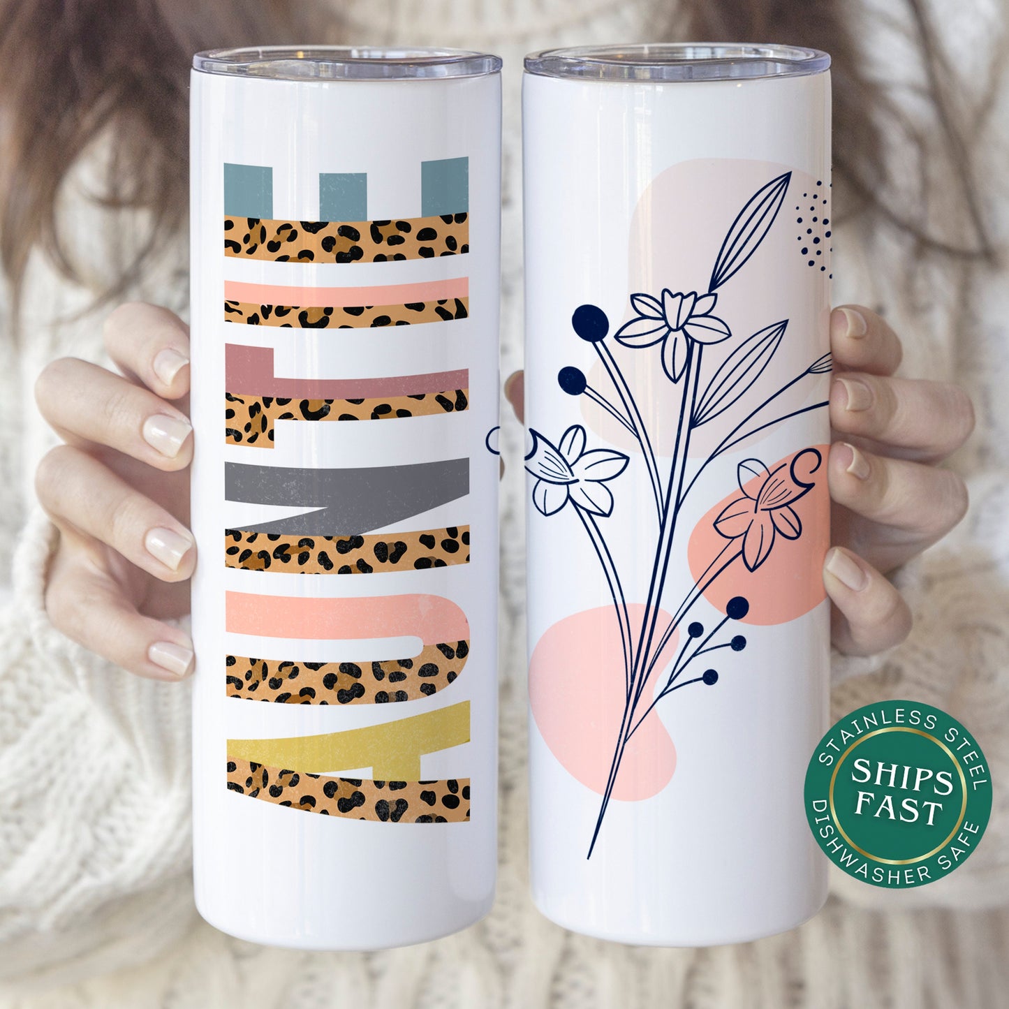 Personalized Auntie Tumbler - Unique Gift for Aunts | Perfect for Birthdays & New Aunts