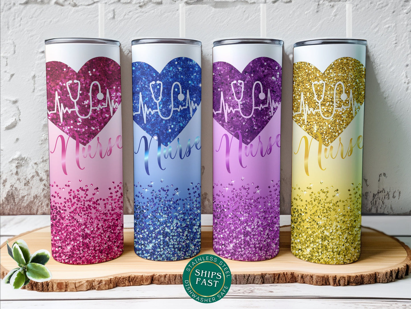 Personalized Nurse Tumbler - RN Graduation Gift for Nursing Students