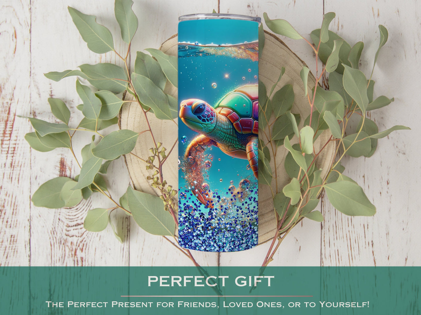 Personalized Sea Turtle Tumbler - Perfect Gift for Turtle Lovers and Unique Travel Cup for Her