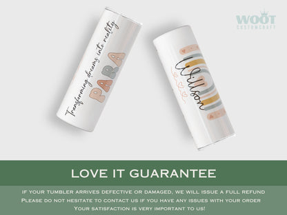 Personalized PARA Tumbler Cup - Gift for Autism Teachers and Aides