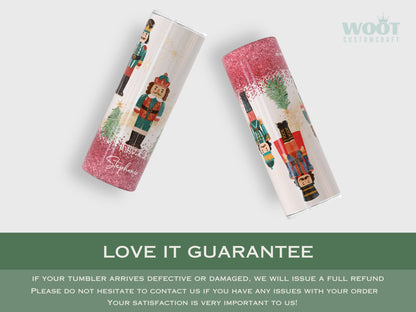 Personalized Nutcracker Tumbler - Unique Holiday Gift for Christmas Lovers