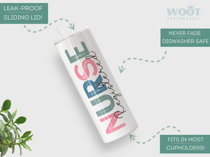 Personalized RN Tumbler - Custom Registered Nurse Graduation Gift | Ideal Cup for RNs