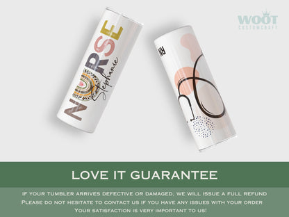 Personalized Nurse Tumbler - Graduation or Appreciation Gift