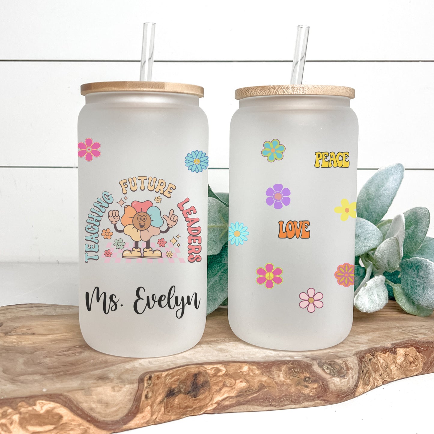 Personalized Teacher Cup - Future Leaders Tumbler for Teacher Appreciation