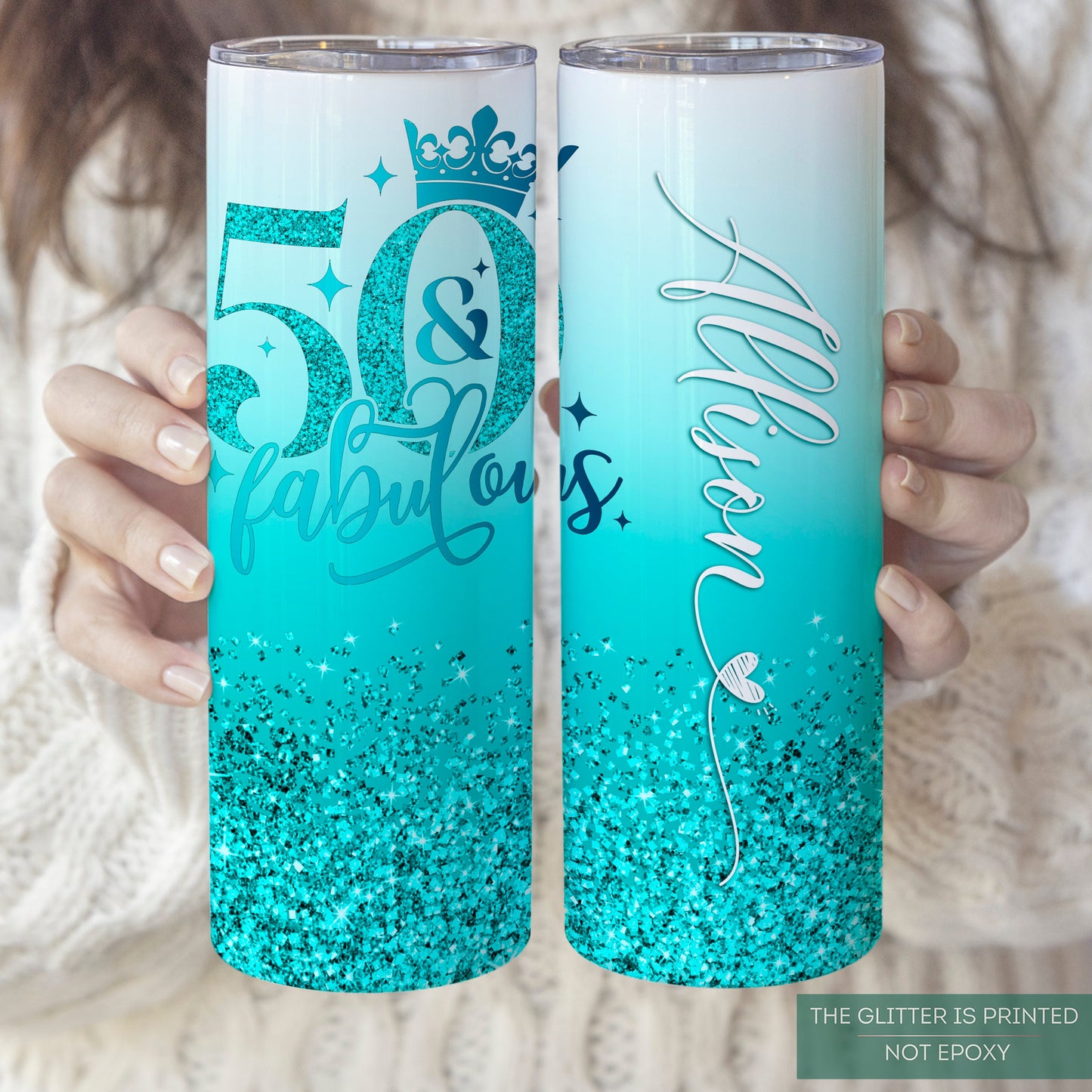 Gift for Her 50th Birthday Favors Happy