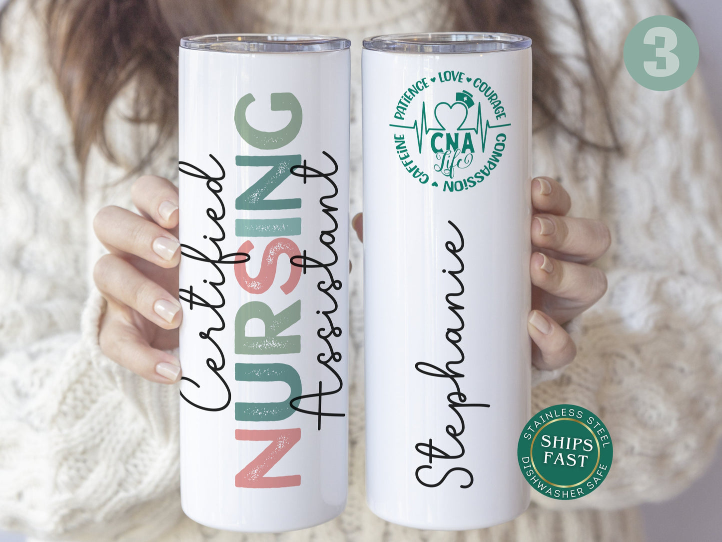 CNA Tumbler Personalized, CNA Nurse Gift, Custom CNA Nurse Tumbler, Cna Tumbler Cup, Certified Nursing Assistant Tumbler, Cna Gift For Cna