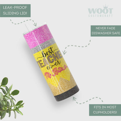 Personalized Teacher Tumbler - Gift for Teacher Appreciation